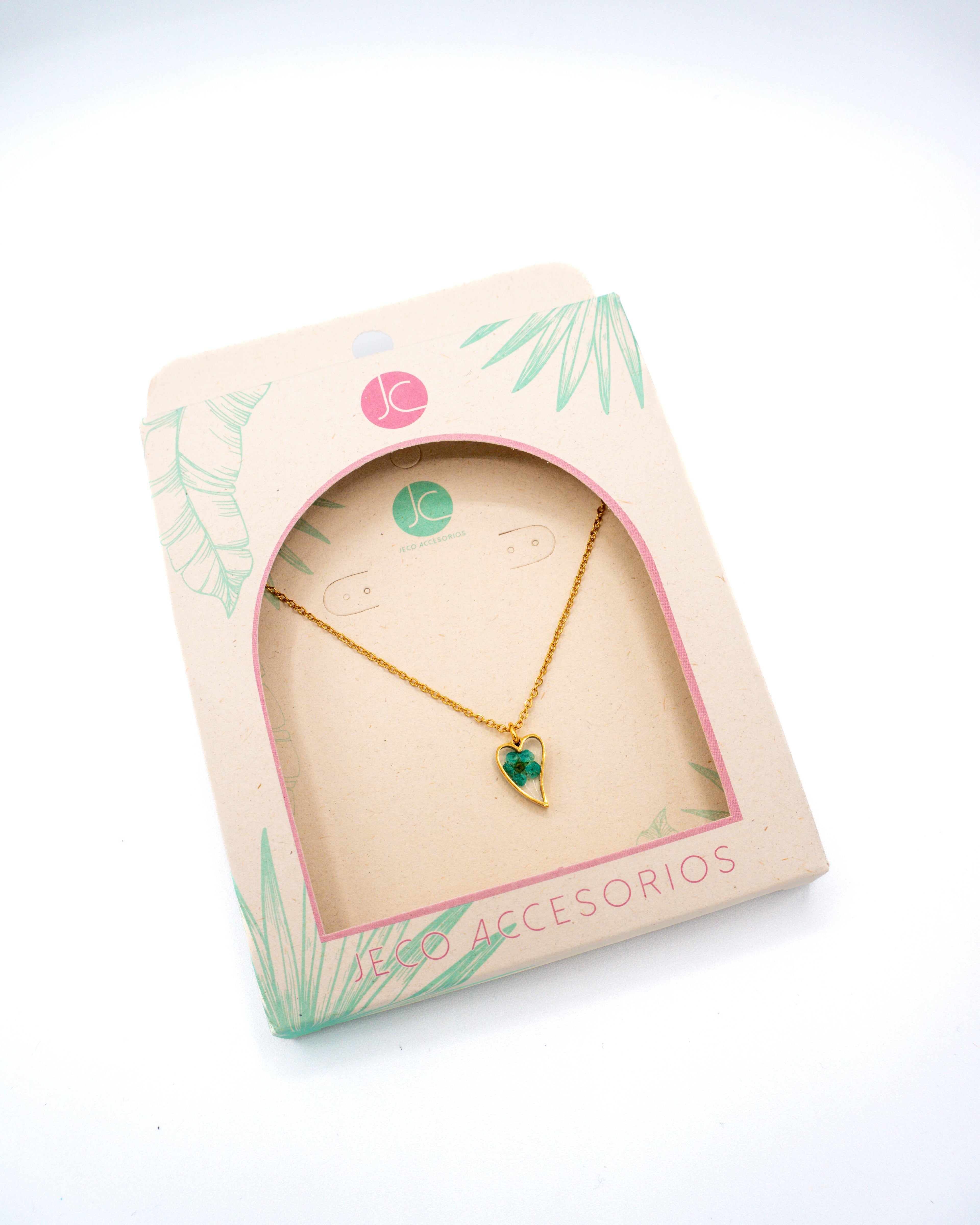 Collana Cuore Fiorito