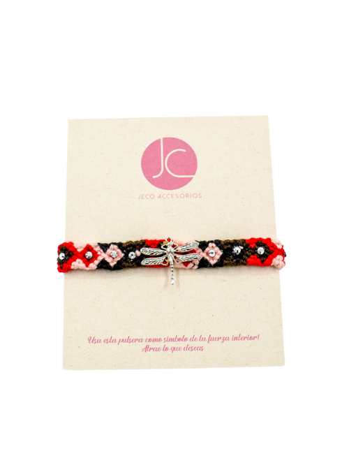 Pulsera de alas de libélula
