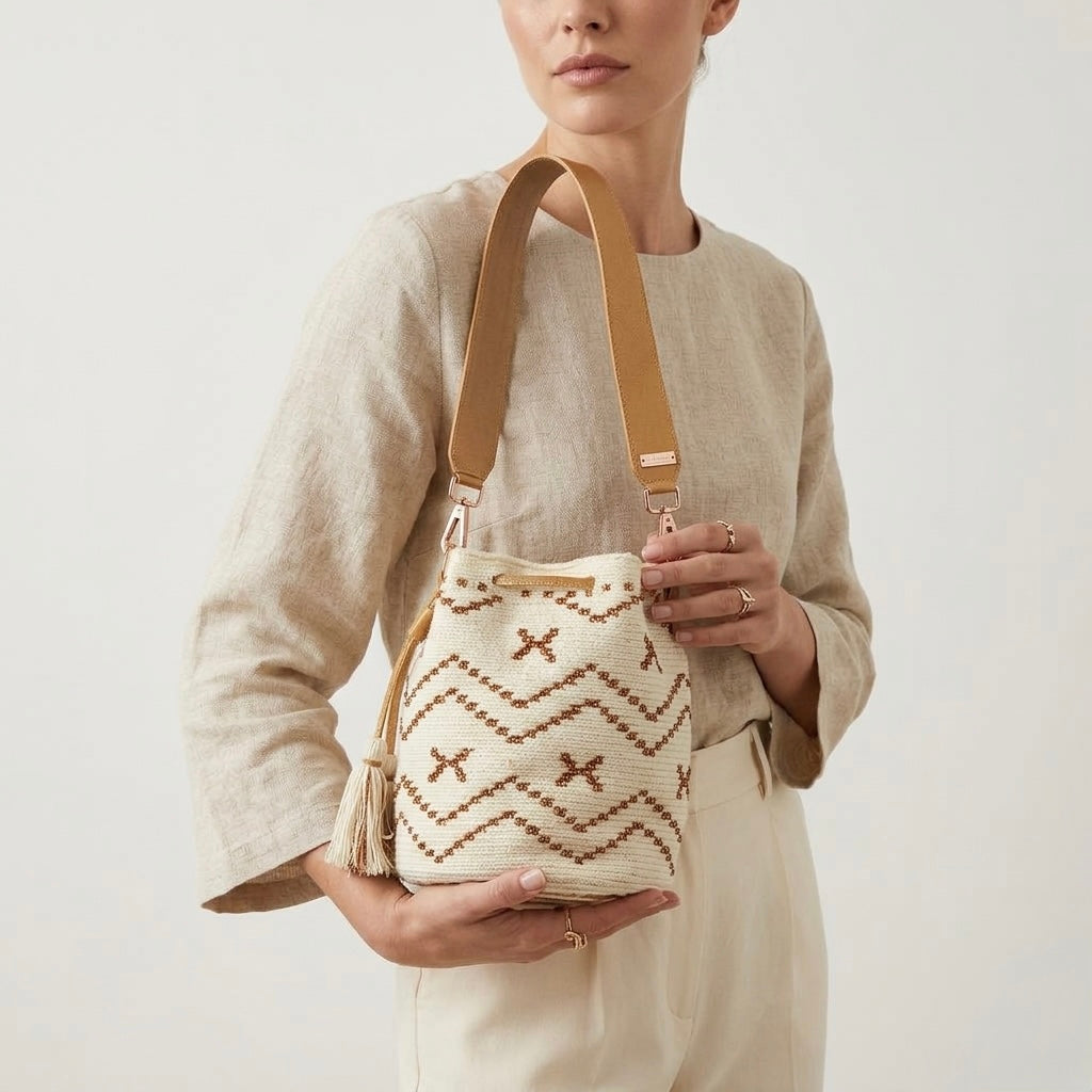 Borsa Wayuu: Splendore e Doppia Essenza