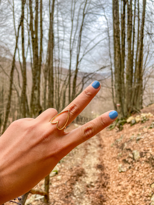 Anello Cuore Infinito