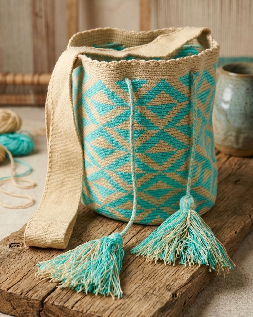 Borsa Wayuu Orizzonte Sereno