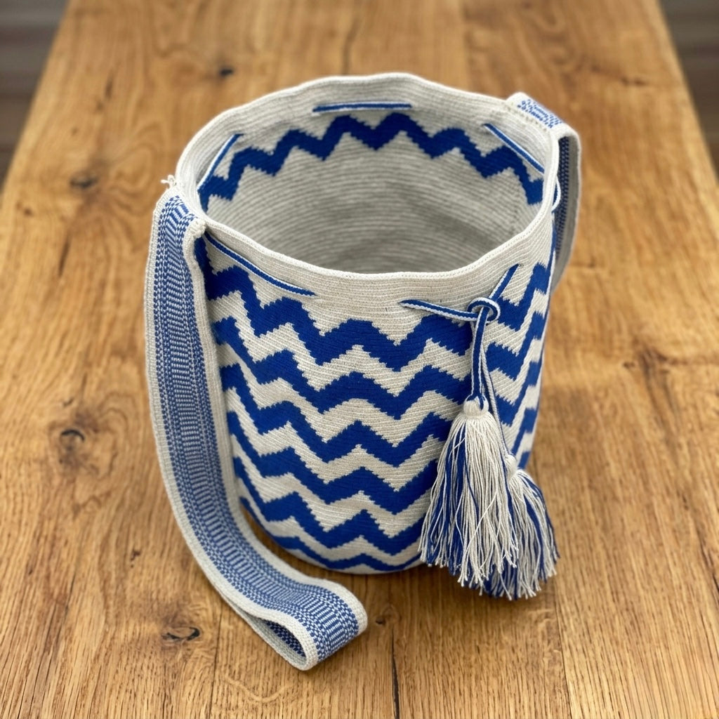 Bolso Wayuu: Noche Ancestral