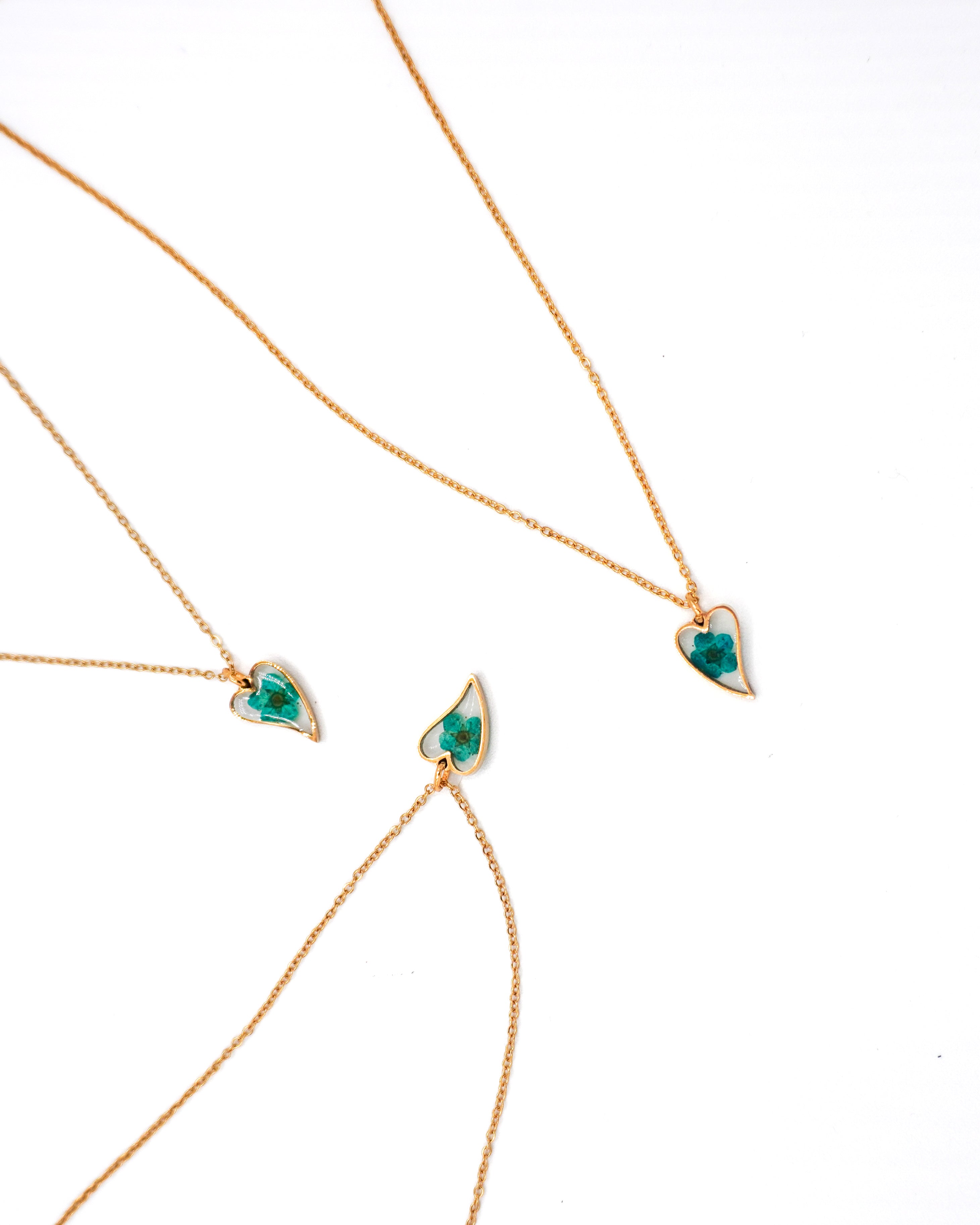 Collana Cuore Fiorito