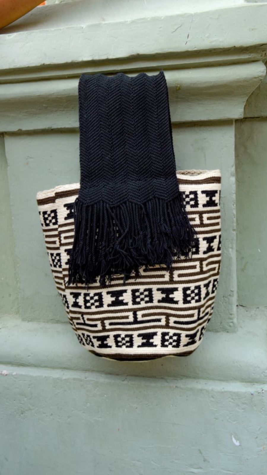 Borsa Wayuu Contrasto Ancestrale