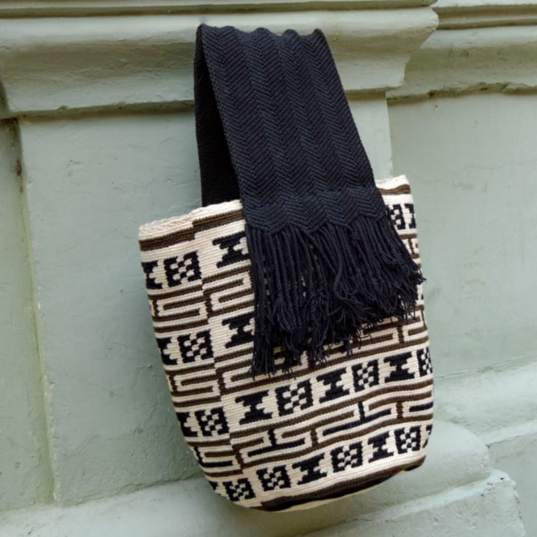 Borsa Wayuu Contrasto Ancestrale